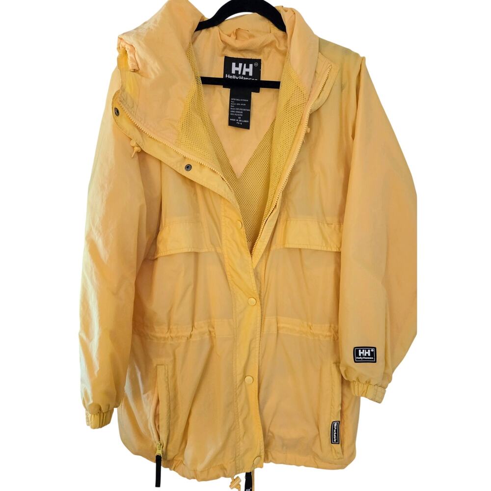 Helly Hansen Men's Packable Rain Jacket Yellow Medium M